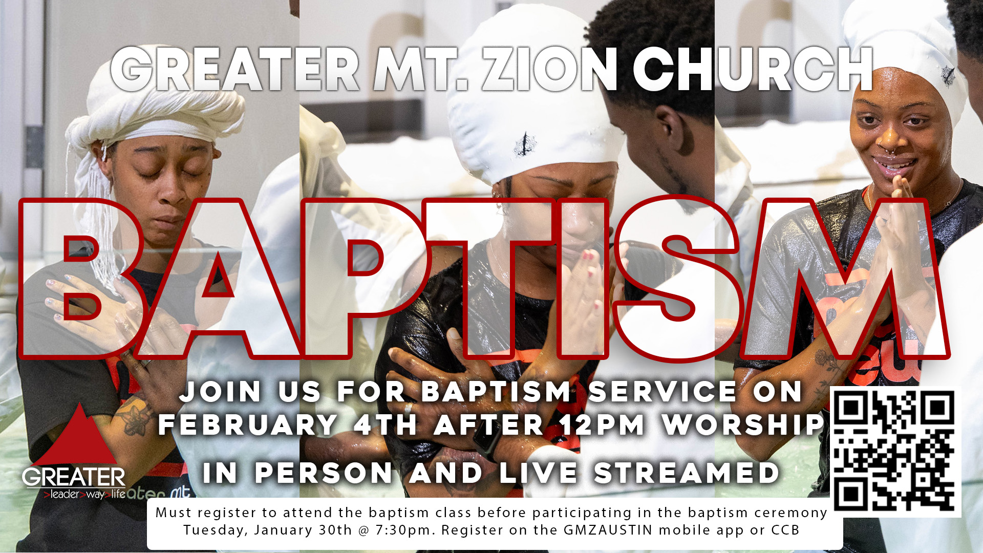 Featured image for Monthly Baptism Class and Celebration