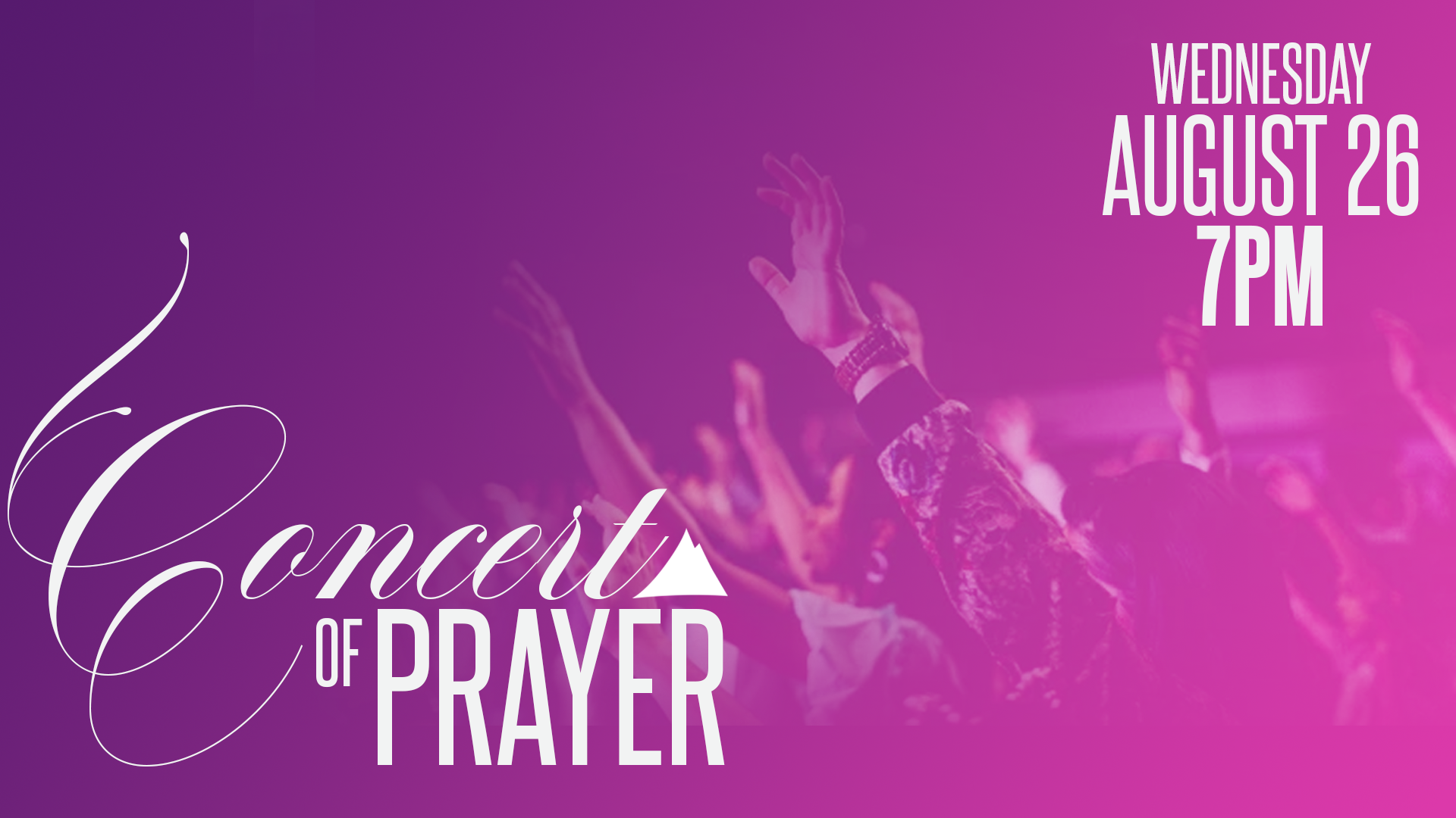 Featured image for Concert of Prayer