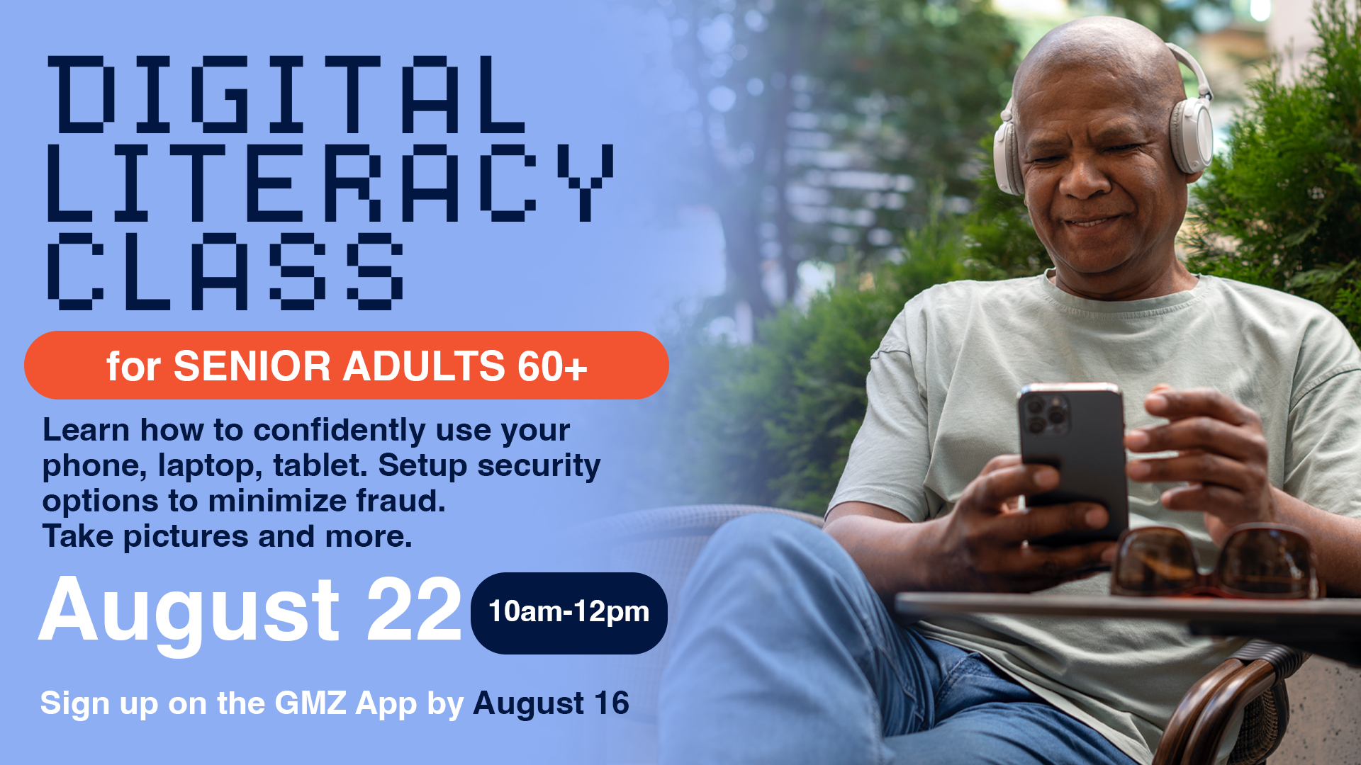 Featured image for Digital Literacy Class for Senior Adults
