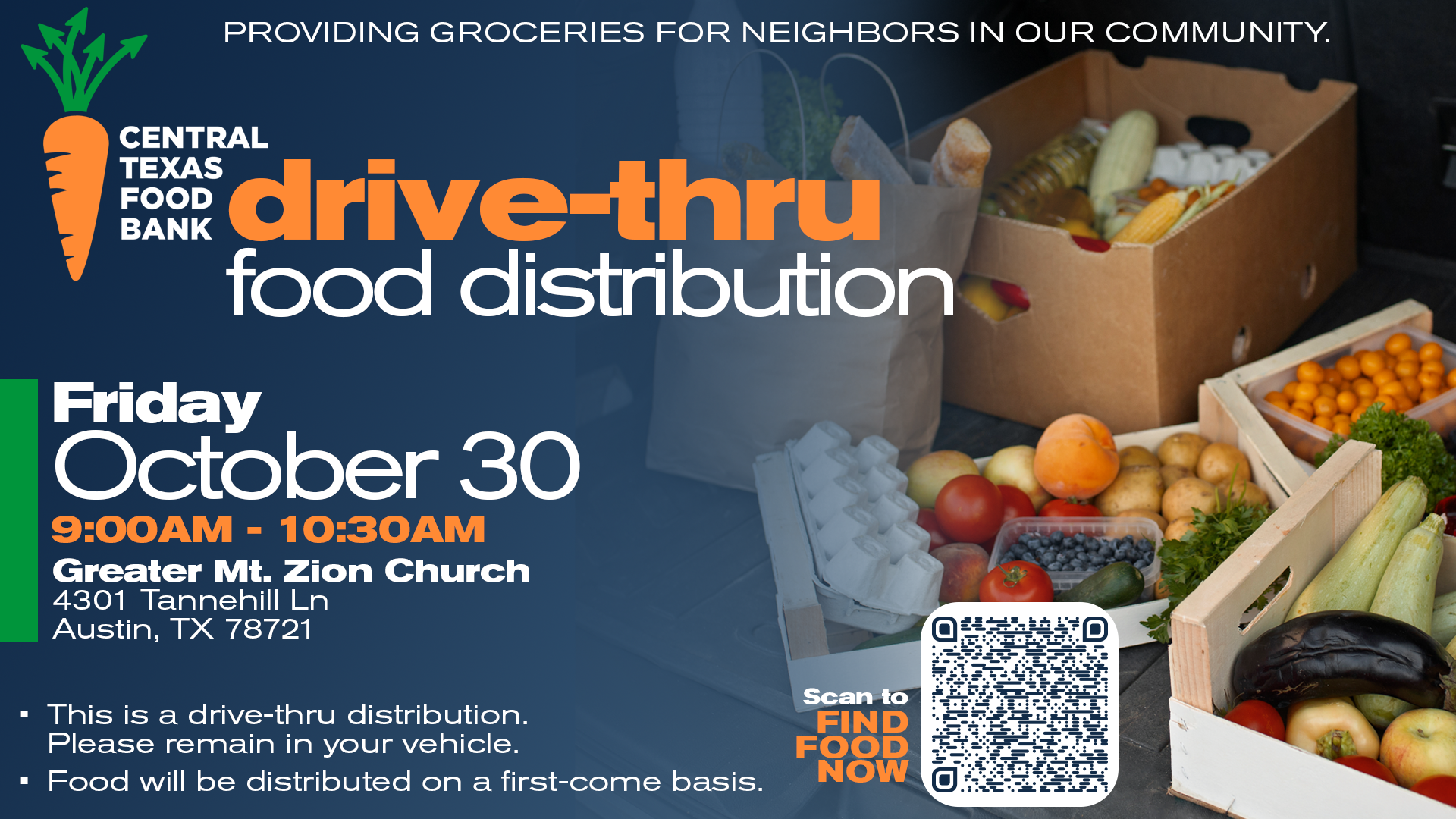 Featured image for Central Texas Food Bank Mobile Food Pantry