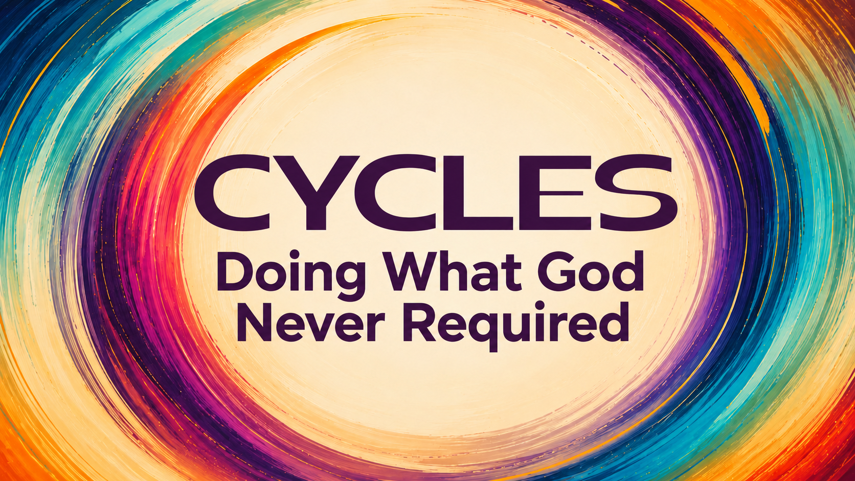 Doing What God Never Required